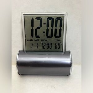 Brookstone Jimi The Clock That Rocks Lighted Motion Alarm Temperature